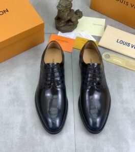 LV Varenne Richelieu Men's Derby Shoes
