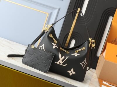 Carry All PM Bicolor Monogram Empreinte Leather Bag