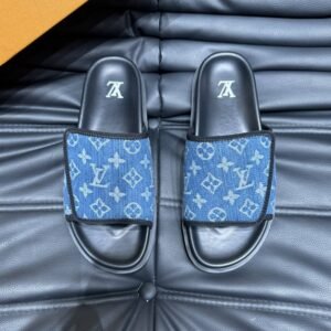 lv Ripped-Strap Sandals