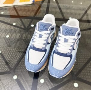Lv Run Away Blue Sneaker