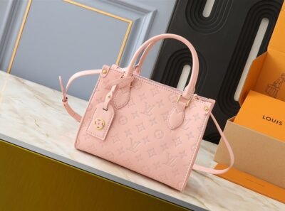 louis Vuitton onthego pm monogram empreinte bag