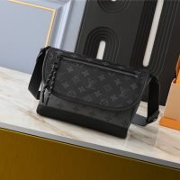louis Vuitton pulse messenger Eclipse Monogram bag